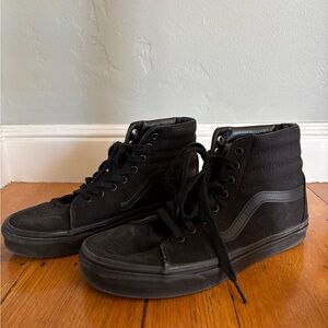 Vans Women’s Sk8-Hi Shoe Triple Black
